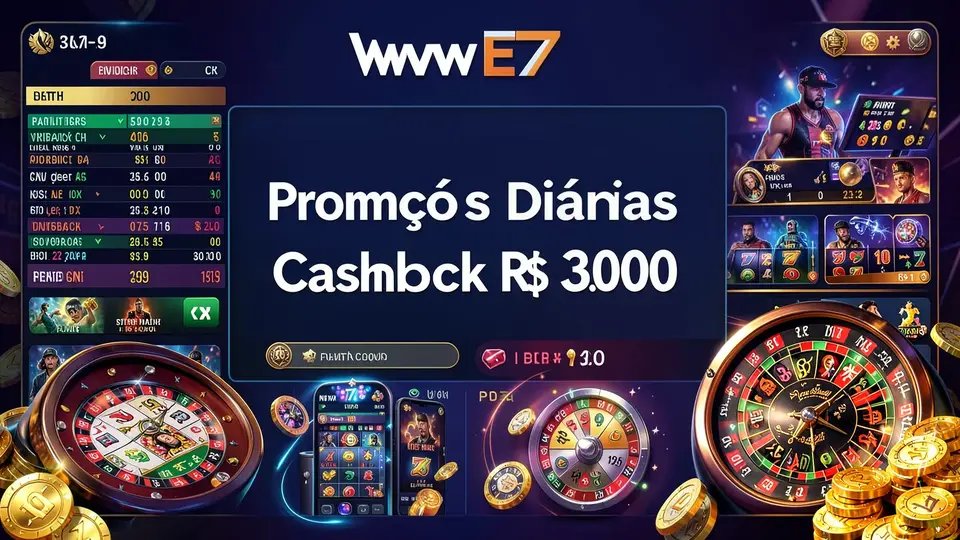 Www E77: 2.000+ jogos e bônus de R$1.000